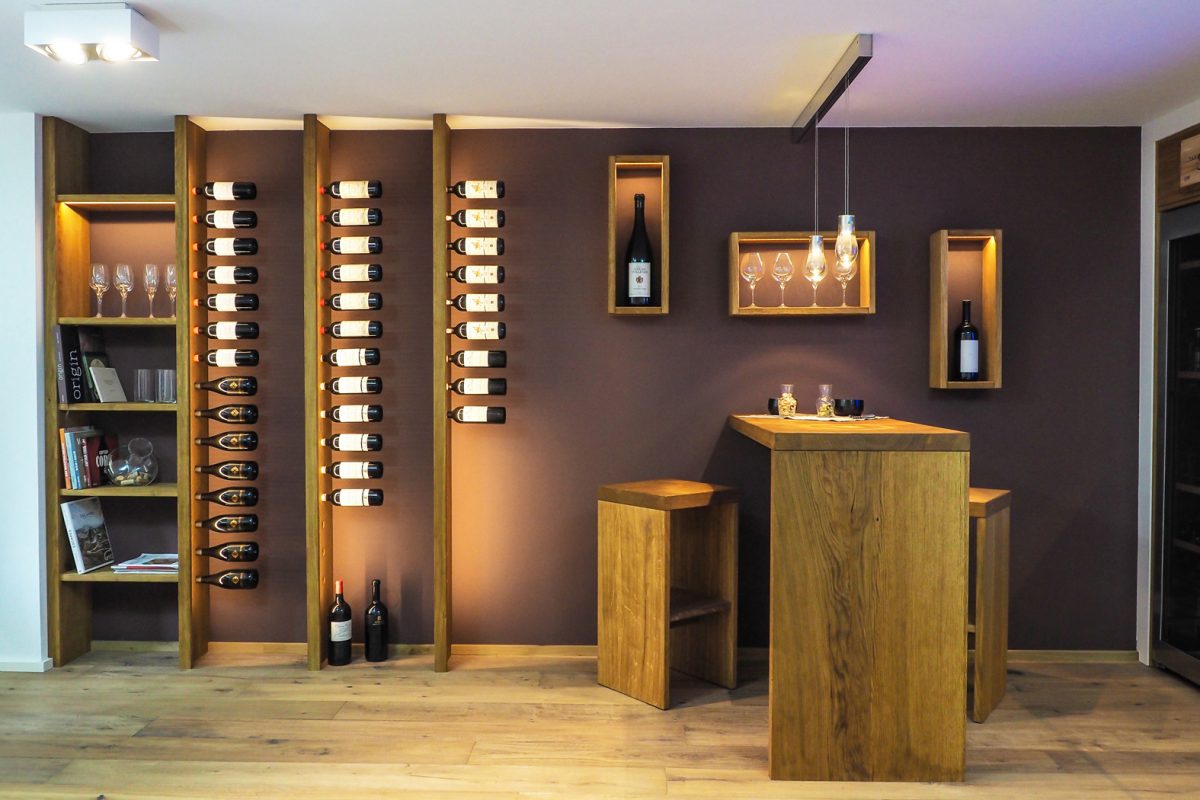 umbau 3 etagen-degustationsstube für weinliebhaber - honeyandspice